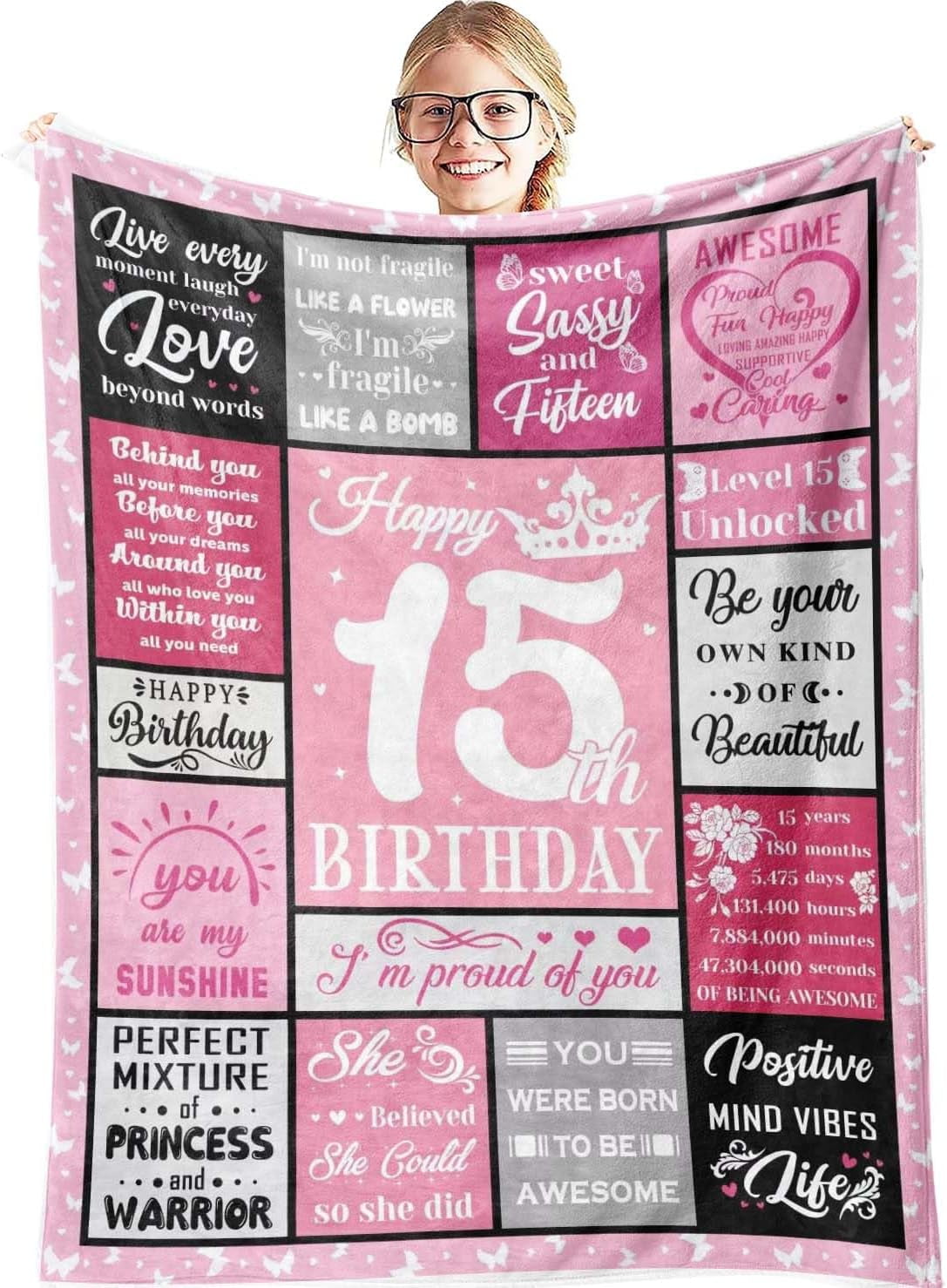 15 Year Old Girl Gifts, 15 Quinceanera Gifts, Gifts for 15 Year Old ...