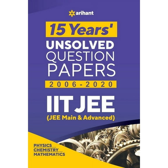 15 Years IIT JEE Unsolved, (Paperback)