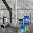 15 ft Carbon FiberBasement Wall Crack Repair Kit Carbon Fiber
