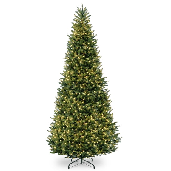 National Tree Company 15 ft. Natural Fraser Slim Fir Tree with Clear Lights
