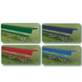 thumbnail image 1 of 15 ft. Players Bench with Shelf, Red, 1 of 1