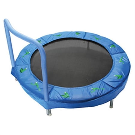 15 ft. Trampoline with Bonus Basketball Hoop - 7 Legs & 7 Poles