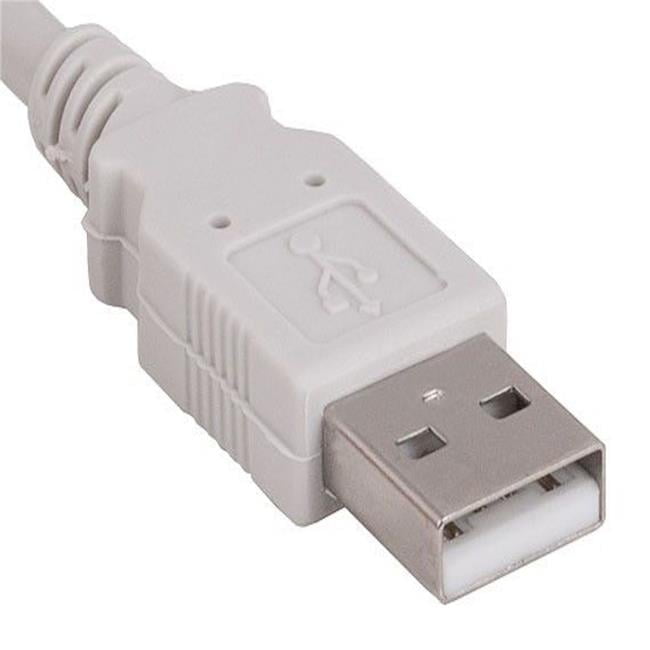 15 ft. USB 2.0 A Male to A Male Cable, White