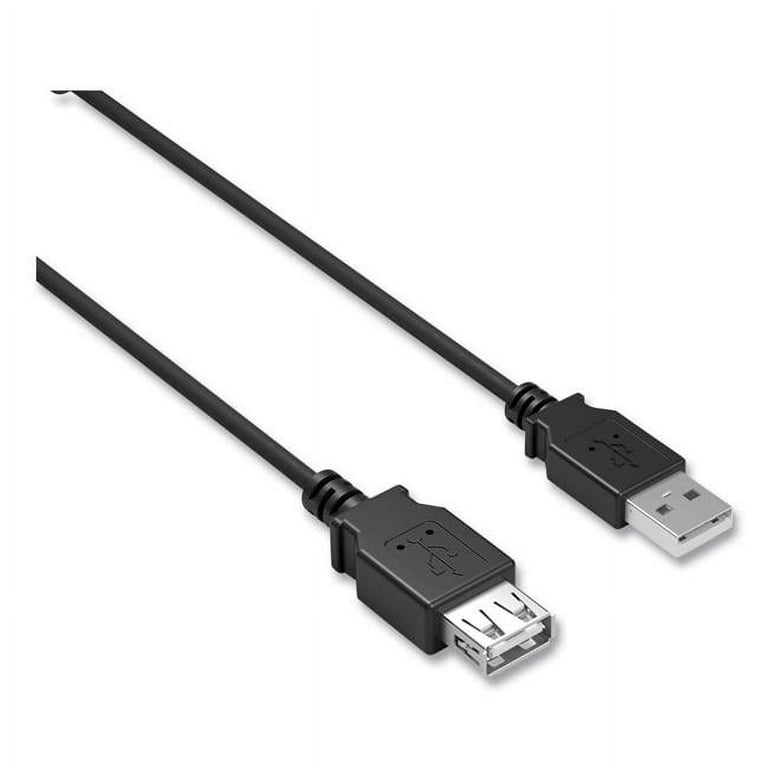 USB 2.0 Extension Cable, 15 ft, Black USB 2.0 Extension Cable, 15 ft, Black