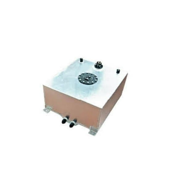 15 gal Aluminum Fuel Cells with Sender, Polished