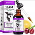 thumbnail image 1 of 15-in-1 Multivitamin for Dogs – 60 ML Dog Vitamins & Supplement, 1 of 10