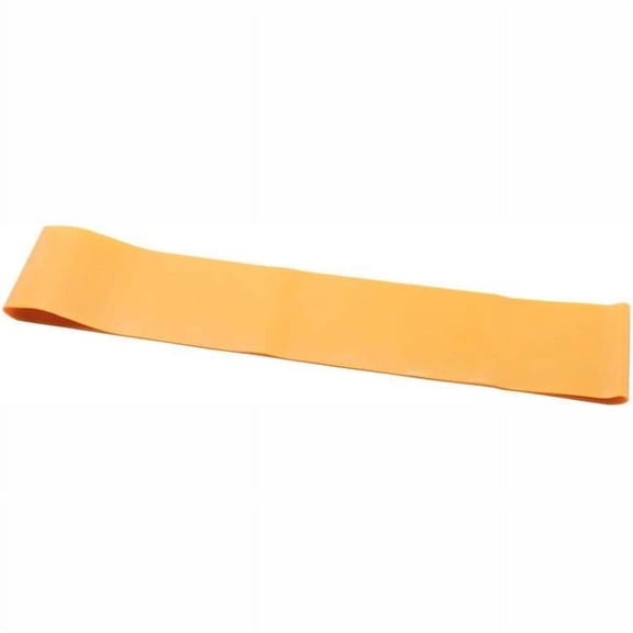 15 in. CanDo Exercise Band Loop, Gold - 10 per Pack
