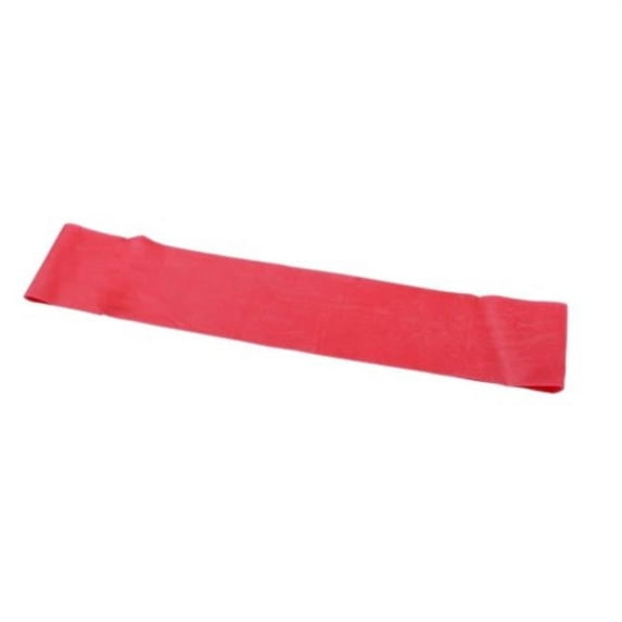 15 in. Cando Band Loop, Red - 10 Each