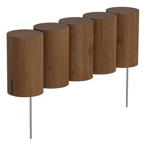 15 in. Full Log Edging (12-Pack, 15 ft. Total)