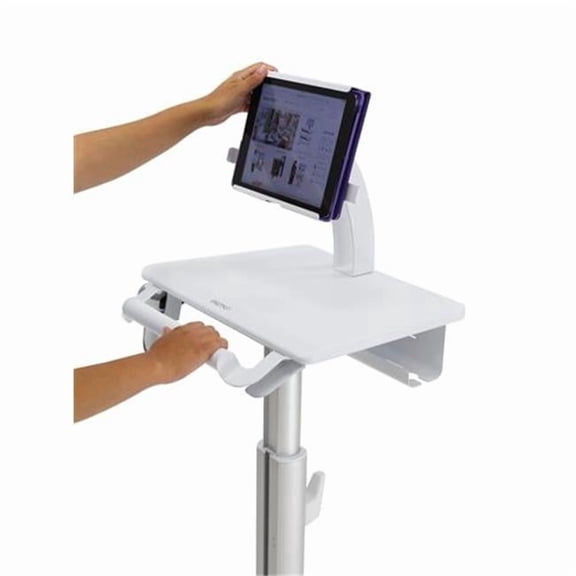 15 in. Height Adjustable & Portable StyleView Tablet Cart, SV10