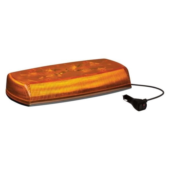 15 in. LED Emergency Light with Magnet Mount, Amber
