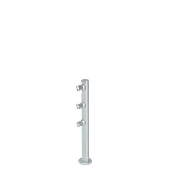15 in. LED Mizar Pole - Silver - 15 in.