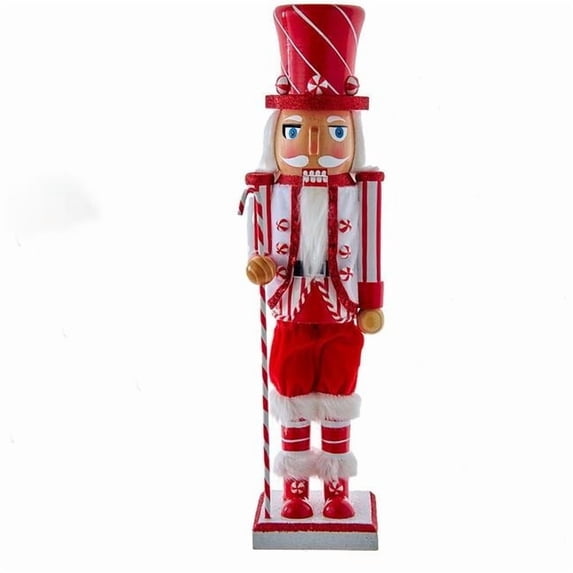 15 in. Peppermint Nutcracker