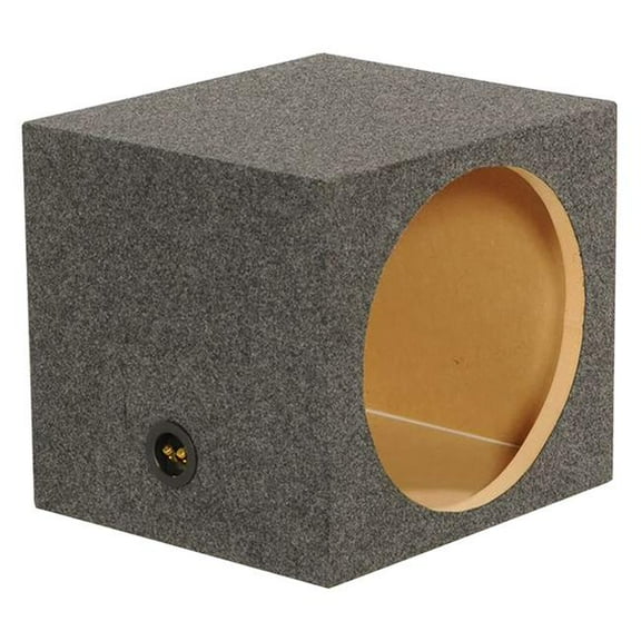 15 in. Single Heavy Duty Vented Square Subwoofer Sub Enclosure Box