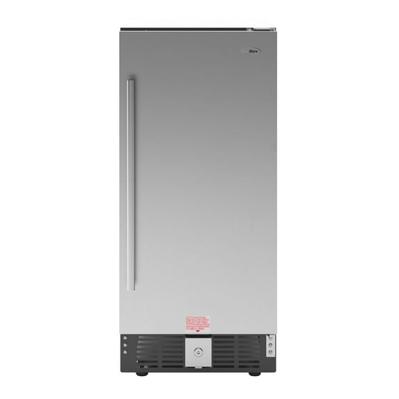 15 in. Small Stainless Steel Built-In Refrigerator and Beverage Cooler, 3 cu. ft. - KM-BIR3C-SS.