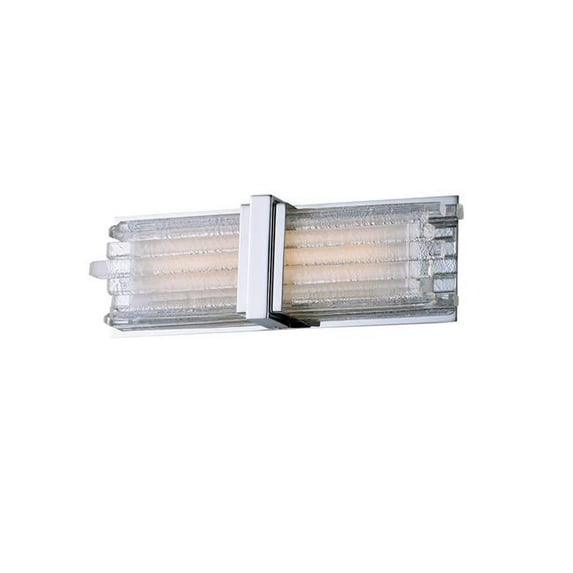 15 in. Unity LED Bath Vanity Wall Light, Polished Nickel