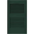 thumbnail image 1 of Builders Edge 14.5W in. Louvered Vinyl Shutters, 1 of 2