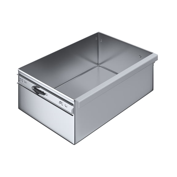 15 in. x 10 in. x 5 in. Stainless Steel Table Drawer | Metal Drawer for Prep Work Table