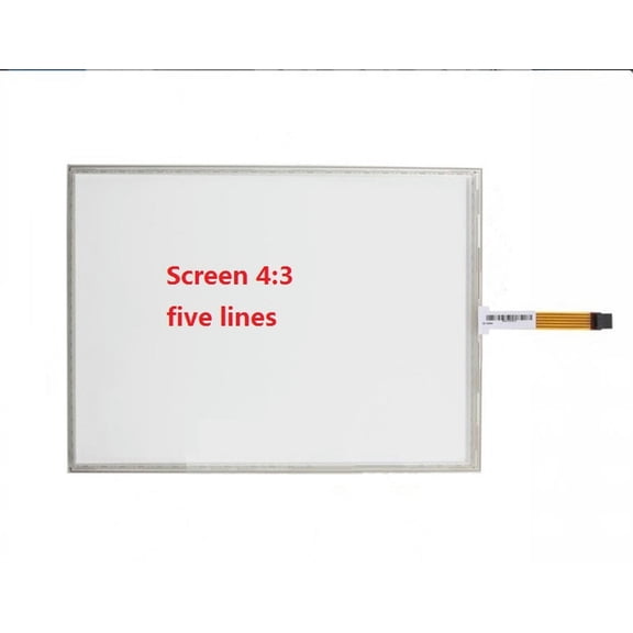 15-inch 5-wire resistive standard screen 4:3 touch pad industrial control industrial medical touch 322*247mm