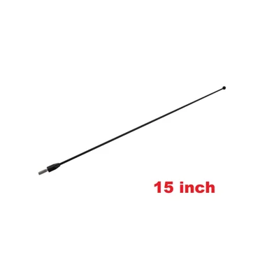 16 Inch Black Rubber Antenna Mast For Nissan Sentra 1987-2006 - AM/FM Fuba Style