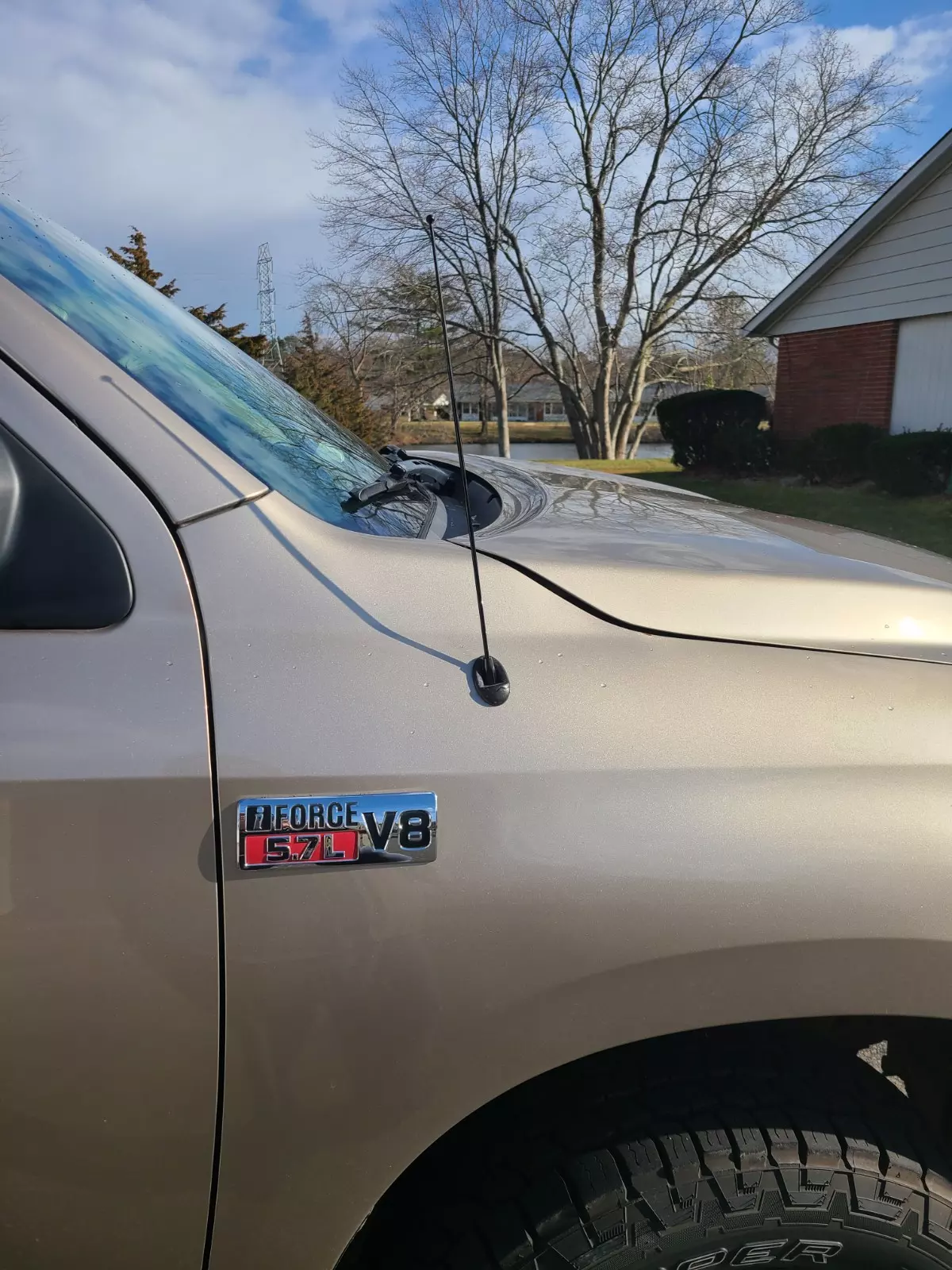 Tacoma Antenna 31 Inch Black Stainless Steel Antenna Mast For Toyota Tundra (2000-2020) &ndash; AM/FM Radio Replacement 31 Inch Black Stainless Antenna Mast For Tundra 2000-2020