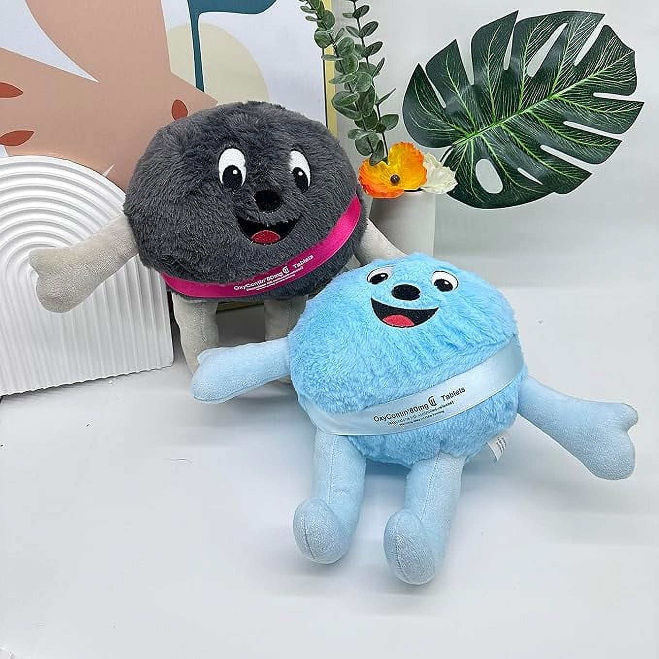 15 inch Oxy Plushie Pill Plush Toy Handmade Creative Stuffed Toy Funny
