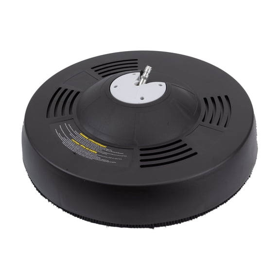 15 inch Pressure Washer Surface Cleaner for Driveway, Patio, and Sidewalk Cleaning, Maximum Working Pressure 4000 PSI, Black ABS+Steel Construction