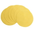 thumbnail image 1 of 15 inch Round Placemats Set of 6, Cotton Polyester Woven Braided Place Mats, Washable Heat Resistant Non Slip Table Mats for Kitchen Dining Table, Round Braided Placemats,Yellow, 1 of 9