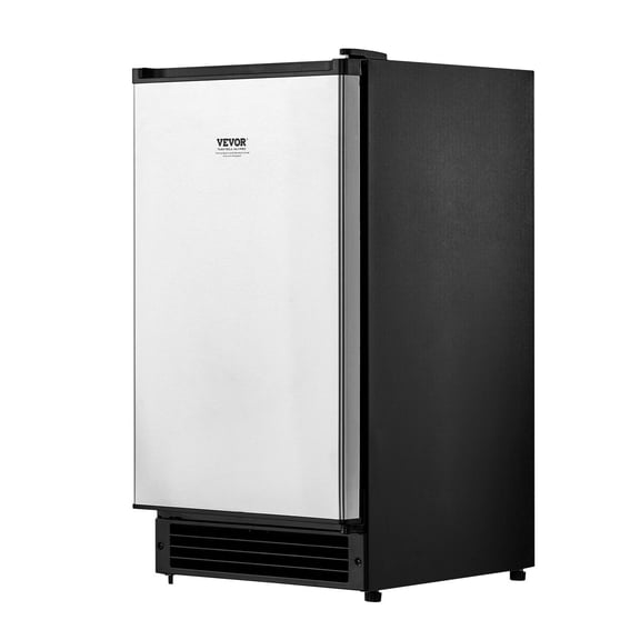 15 lbs/Day Undercounter Ice Maker with Reversible Door, Built-in Ice Machine