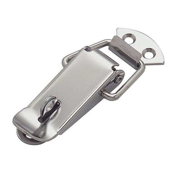 15 lbs No Padlock Hole Draw Latch, Stainless Steel