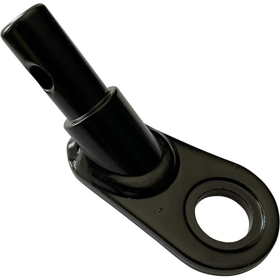 15 mm/.60 inch Angled Booyah Bike Trailer Hitch for Electric Bikes