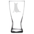 thumbnail image 1 of 15 oz Beer Pilsner Glass Border Collie, 1 of 1