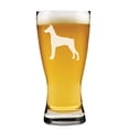 thumbnail image 1 of 15 oz Beer Pilsner Glass Doberman, 1 of 1