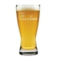 thumbnail image 1 of 15 oz Beer Pilsner Glass Gift Your Are Terrifying Terrific Funny For Boss Boss's Day, 1 of 1
