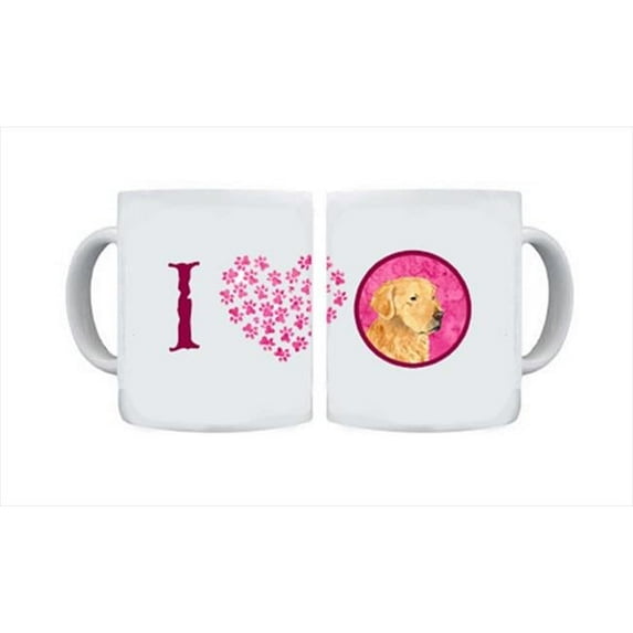 15 oz. Golden Retriever Dishwasher Safe Microwavable Ceramic Coffee Mug