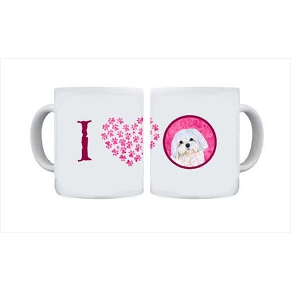 15 oz. Maltese Dishwasher Safe Microwavable Ceramic Coffee Mug