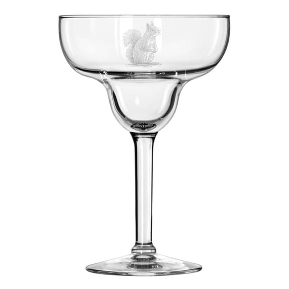 15 oz Margarita Cocktail Glass Gift Curious Squirrel