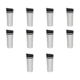thumbnail image 1 of 15 oz. Mia Insulated Stainless Steel Travel Mugs - 10 pack - Black, 1 of 5