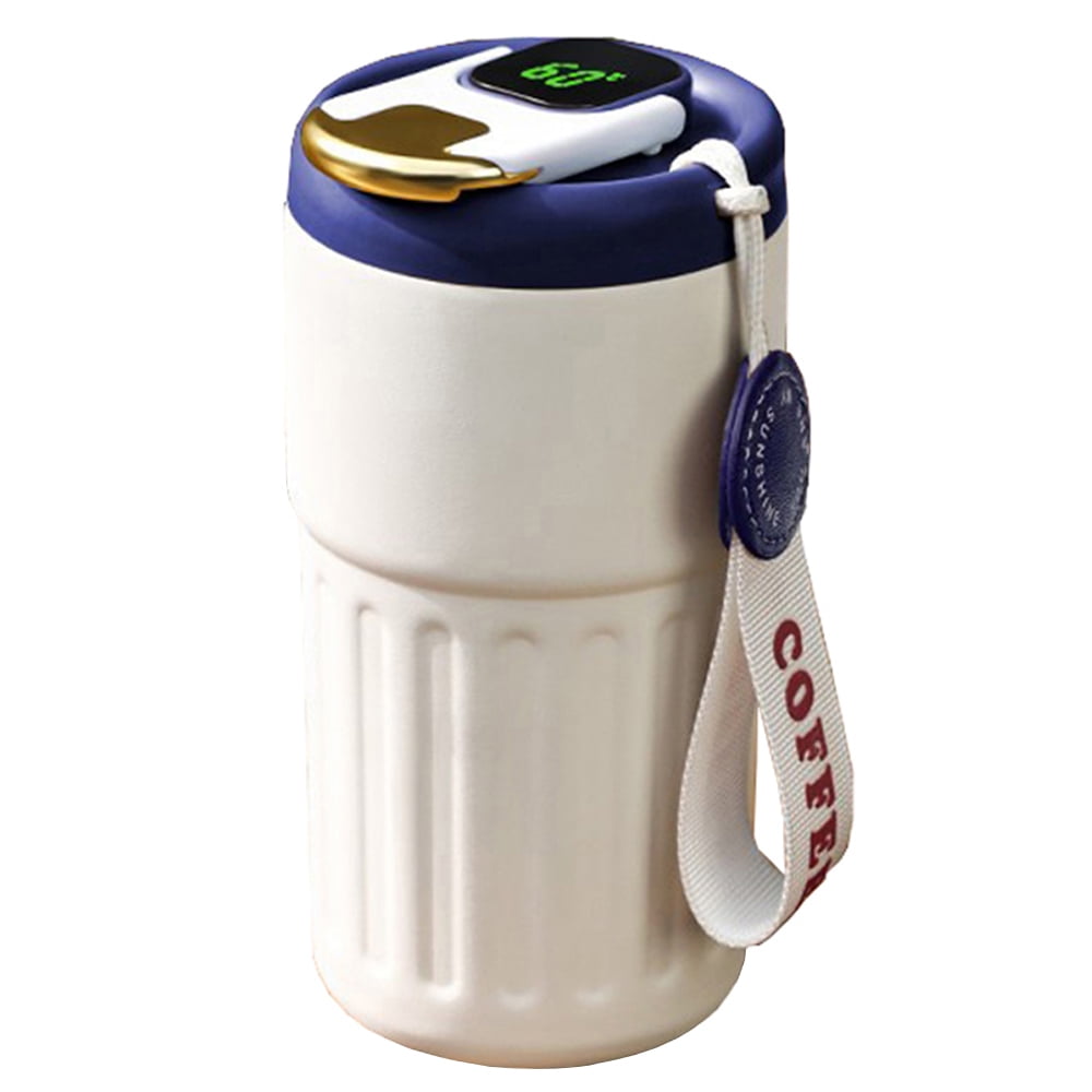 15 oz Smart Coffee Mug with Lid,Stainless Steel Vacuum Insulated