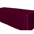 thumbnail image 1 of 15 pack 60x102" Rectangular Satin Tablecloth Wedding Party SEAMLESS Catering, 1 of 1