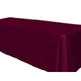 thumbnail image 1 of 15 pack 90x132" Rectangular Satin Tablecloth Wedding Party Catering, 1 of 1
