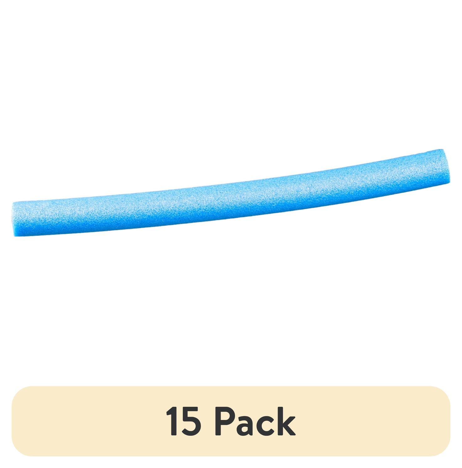 (15 pack) Big Joe Mega Swim Noodle Pool Noodle (Single Unit), Blue, 48 inches long