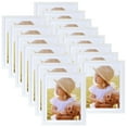 RLAVBL 15 Pack White 8x10 Picture Frame with Mat, 9x11 Photo Frame for