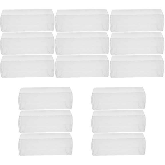 15 pcs Clear Golfing Ball Case Transparent Golf Outdoor Golfs Ball Carrying Box Clear Golfs Box