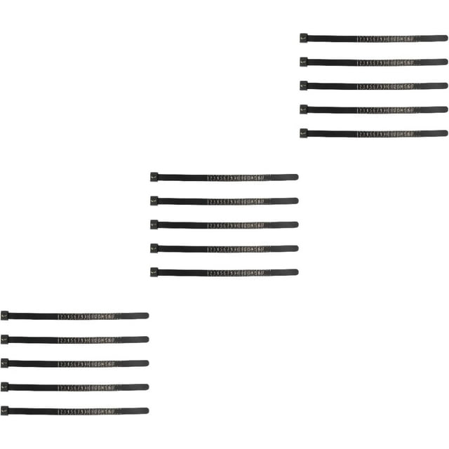 15 pcs Ring Size Calculator Mens Ring Sizes Ring Sizes for Women Men