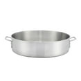 thumbnail image 1 of Winco ALBH-15, 15-Quart 6-Inch High Extra-Heavy Precision Aluminum Brazier Pan with 13.8-Inch Diameter, 1 of 1
