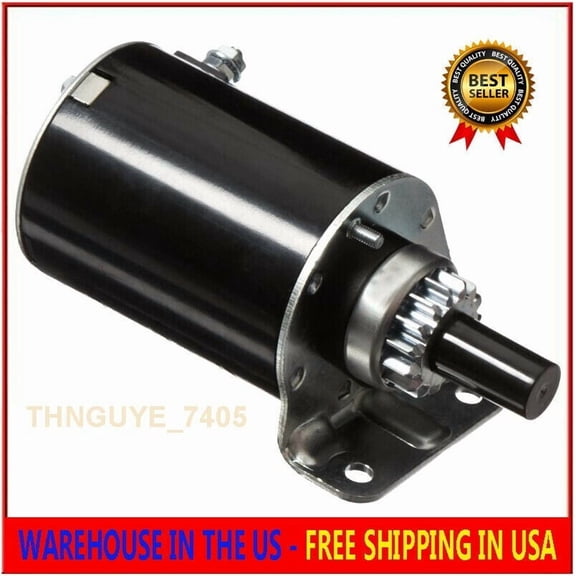 15 tooth Starter Motor For 16Hp 18Hp 21Hp 22Hp Briggs and Stratton Vanguard