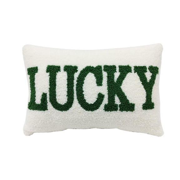 15" x 10" Lucky Lumbar Pillow by Celebrate It  - St. Patrick's Day Decor