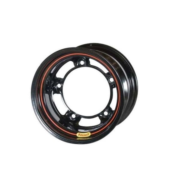 15 x 10 in. Ultra Light Wheel with 5 in. Backspace, Black