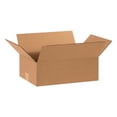 thumbnail image 1 of 15 x 10 x 5" ECT-32 25 Pack Kraft Corrugated Boxes, 1 of 6